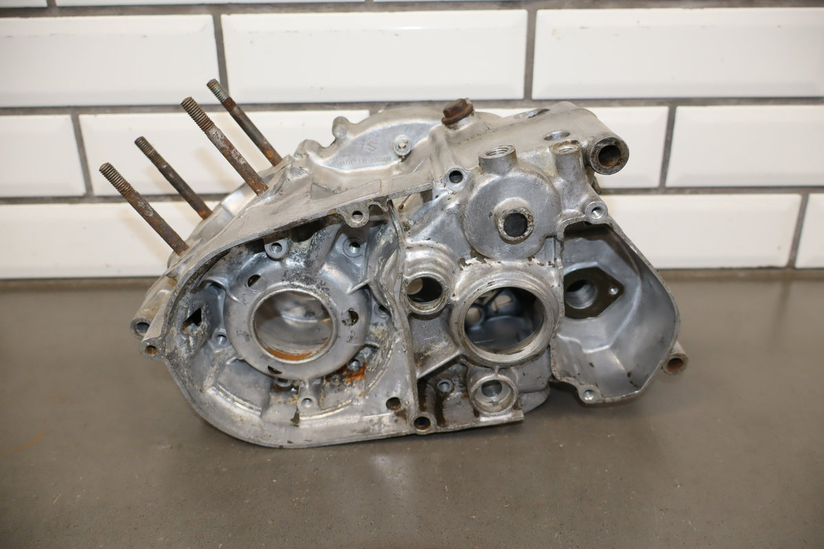 1975 Suzuki RV125 Left Right Engine Crankcase Crank Cases Block OEM