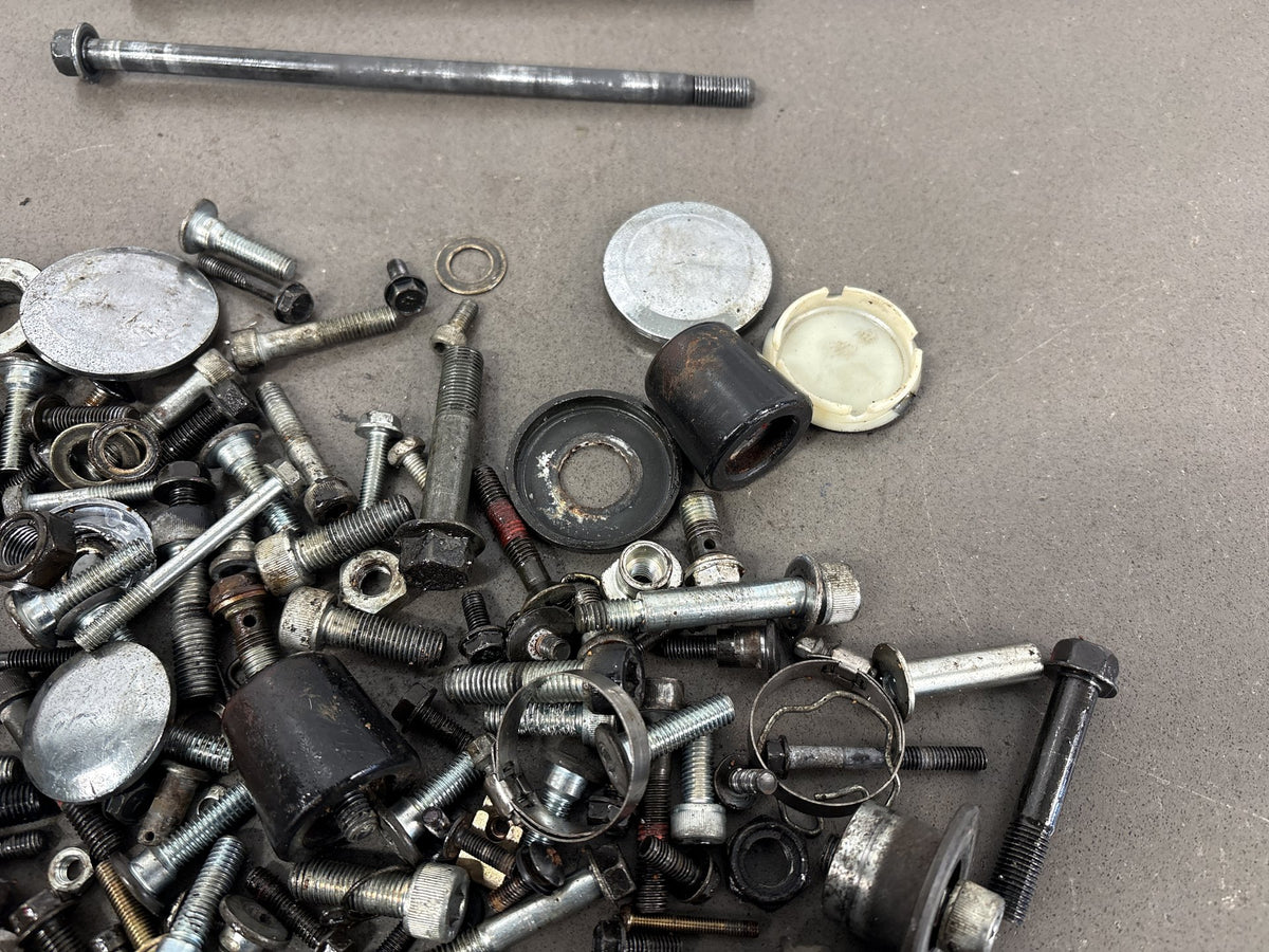 1990-1993 Kawasaki Ninja ZX-11 ZX1100C Hardware Lot Nuts Bolts Clips OEM