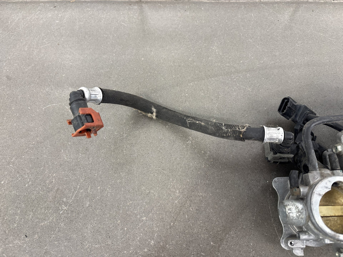 2008-2012 Triumph Street Triple 675 Throttle Bodies with Fuel Rail Injectors OEM