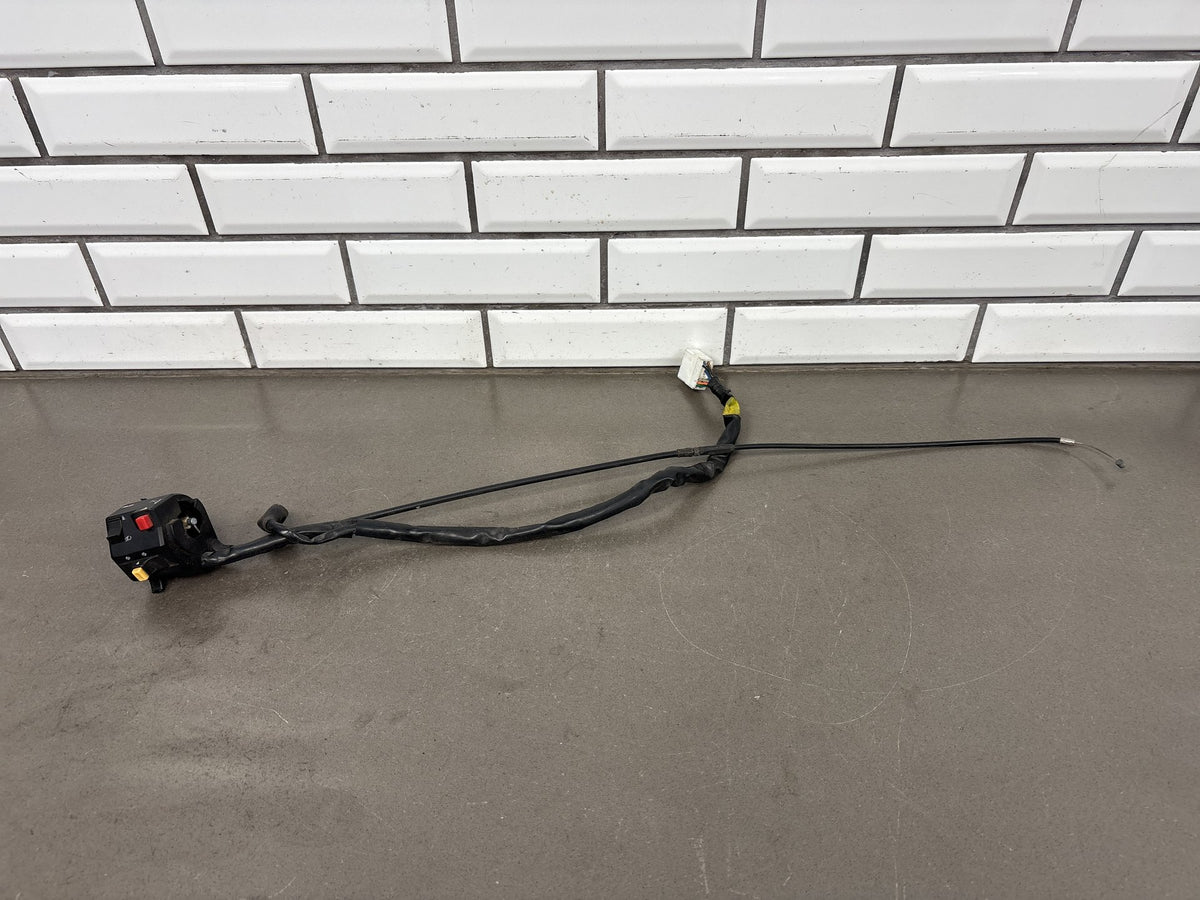 1995 Triumph Daytona 1200 Left Handlebar Switch with Choke Cable OEM