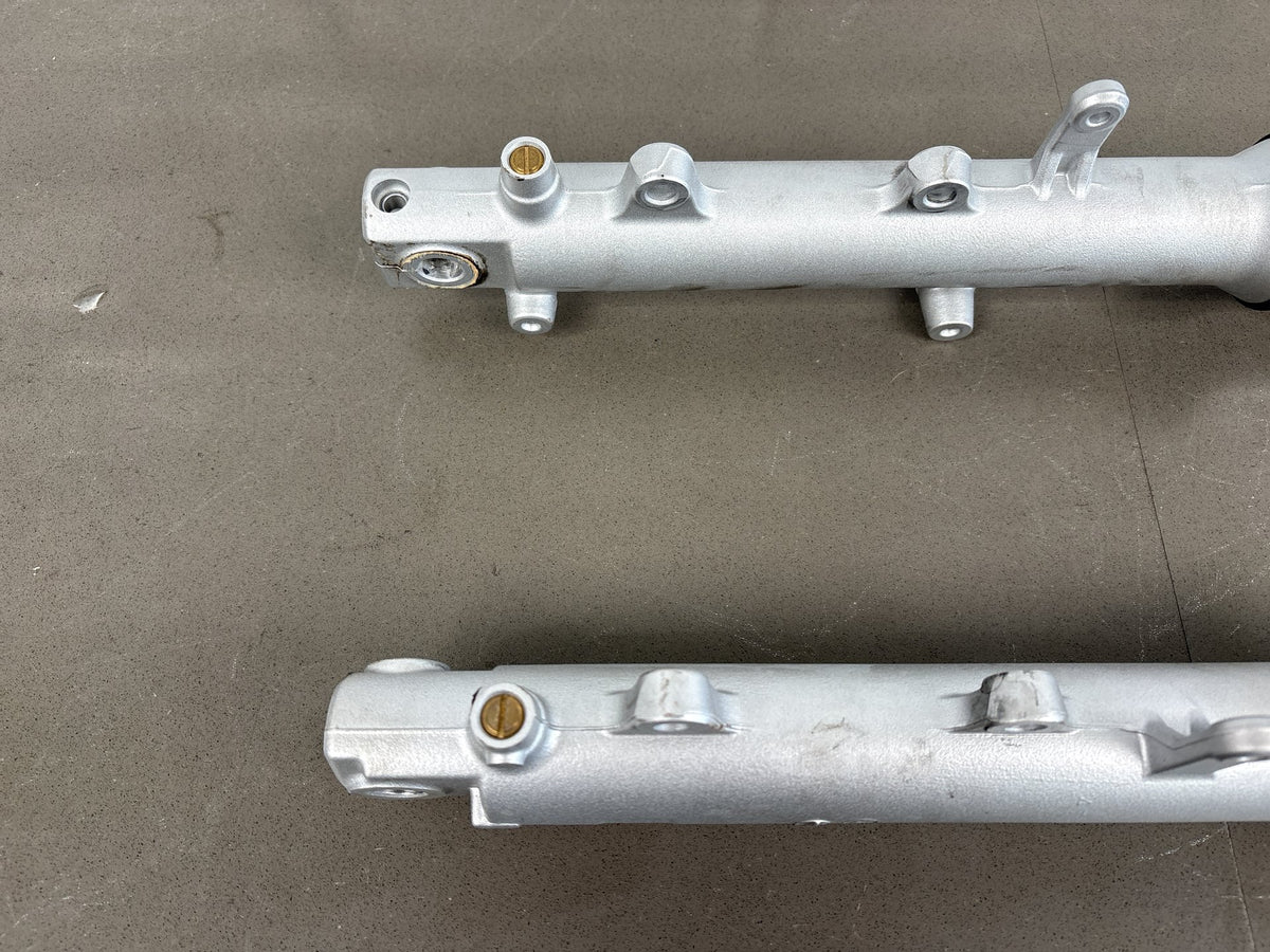 1999-2007 Yamaha YZF600R Front Forks Pair W Upper & Lower Triple Tree OEM