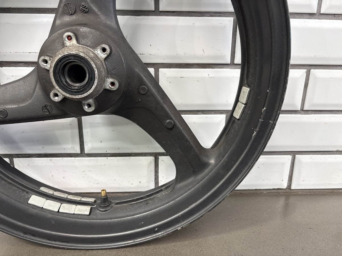 1998-2000 Honda Super Hawk VTR1000F Front Wheel Rim 17x3.50 OEM 44650-MBB-000