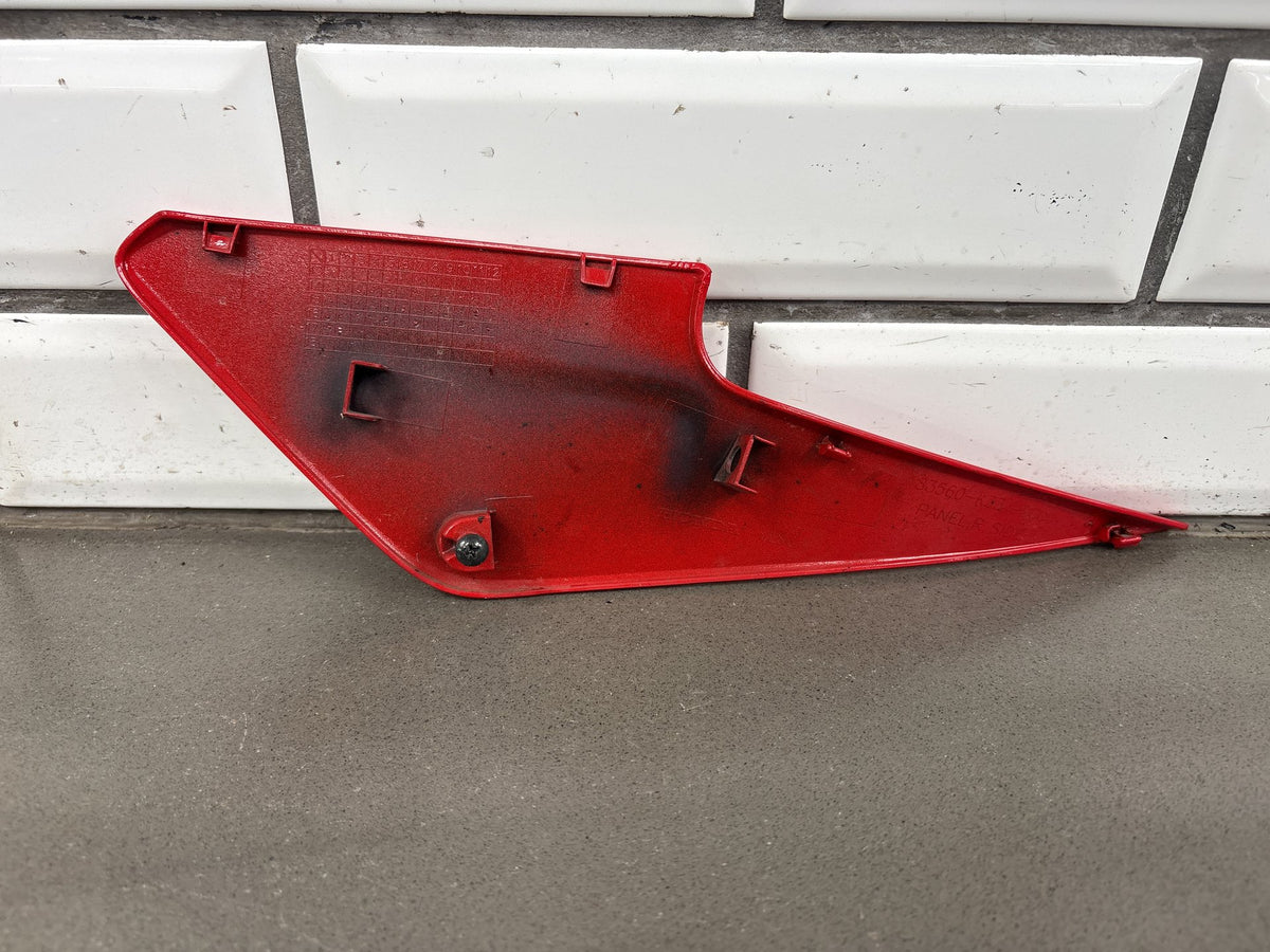 2017 Honda CBR300R Right Side Cover Color Insert Panel Red OEM