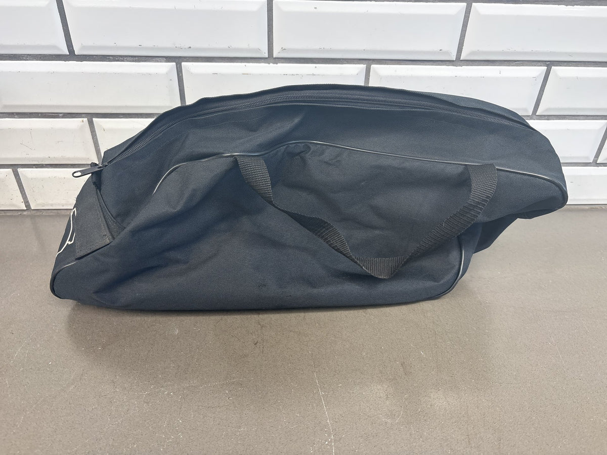 1999-2006 Harley Road King FLHRCI Saddlebags Pair Black Leather OEM 91139-98C