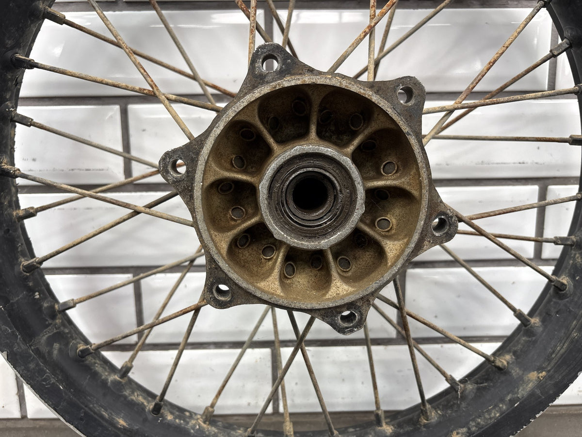 2000-2007 Suzuki DRZ400E DRZ400 Rear Wheel 18 x 2.15 Rim Hub Spokes OEM