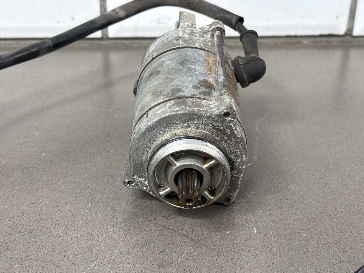 2002 Honda Interceptor 800 VFR800 Starter Motor With Starter Cable OEM