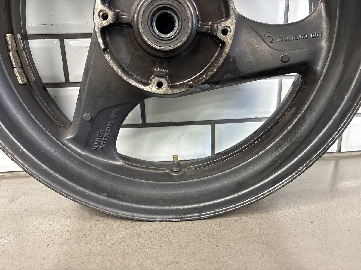 1998-2005 Honda Super Hawk VTR1000F Rear Wheel Rim 17x5.50 OEM 42650-MBB-000