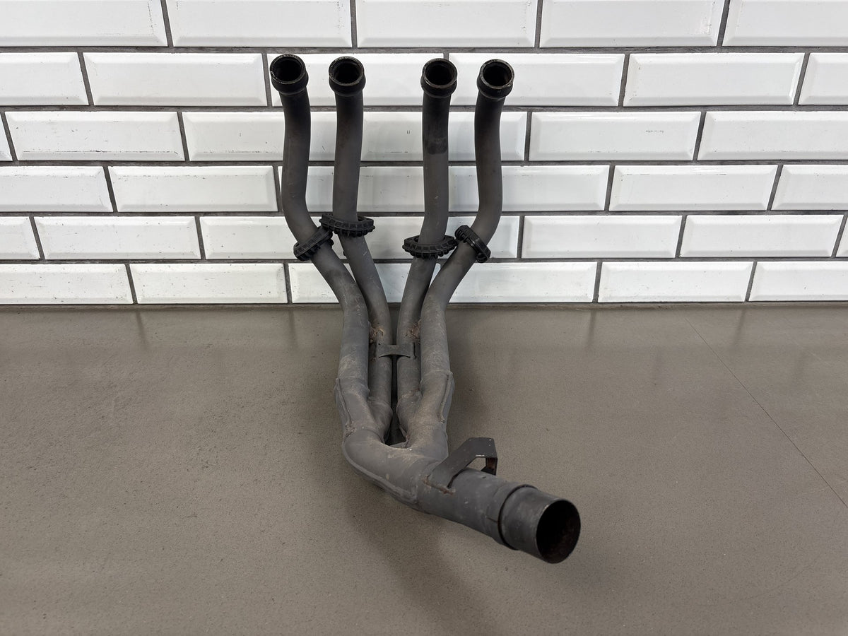 1999-2007 Yamaha YZF600R Exhaust Header Head Pipes 4 Into 1 Collector Black OEM