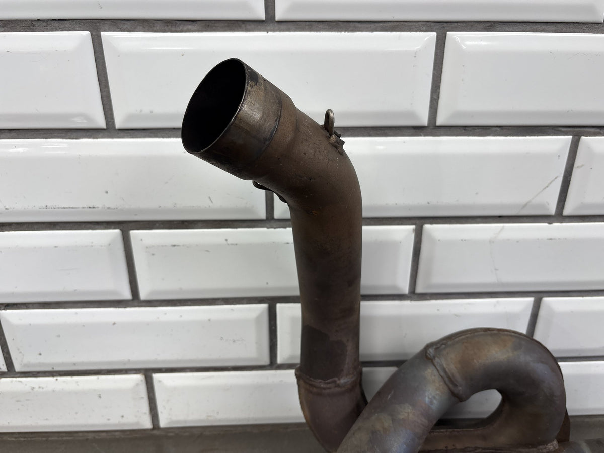 2004-2010 Aprilia RSV 1000 R Exhaust Collector Pipe Assembly OEM