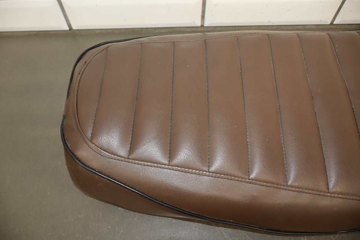 1968-1973 Honda CL350 "Custom" Seat Assembly Brown Cafe Racer