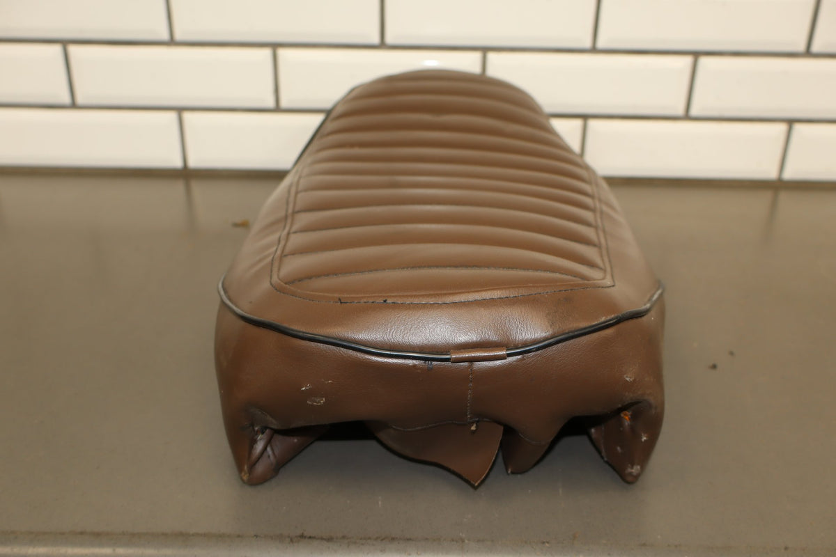 1968-1973 Honda CL350 "Custom" Seat Assembly Brown Cafe Racer