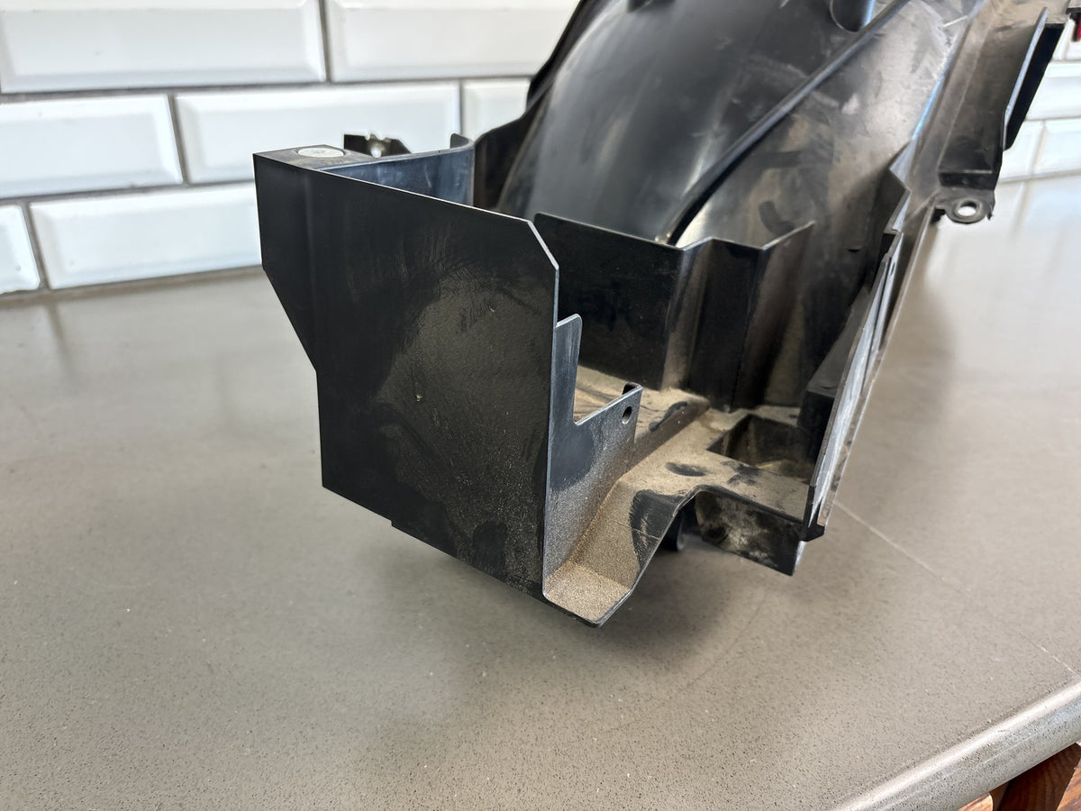 2006 Yamaha FJR1300A Rear Inner Fender Undertray Flap Black OEM 3P6-21611-00-00
