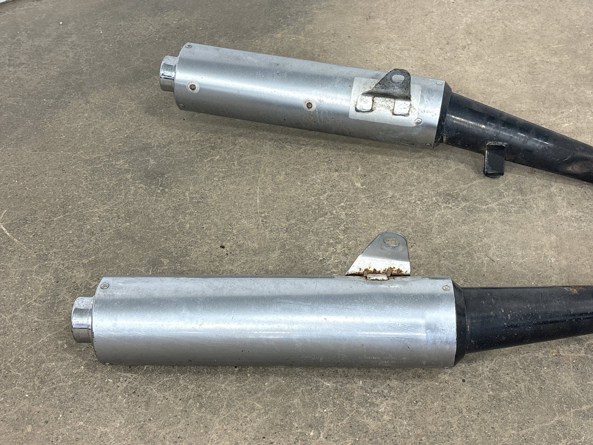 1990-1993 Kawasaki Ninja ZX11 Complete OEM Exhaust System Header Pipes