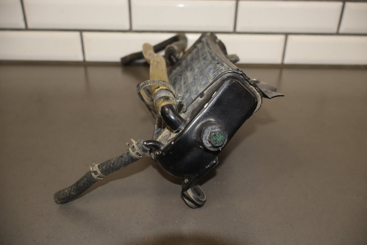 1990-1993 Kawasaki KX250 Left Right OEM Radiator Set with Hoses