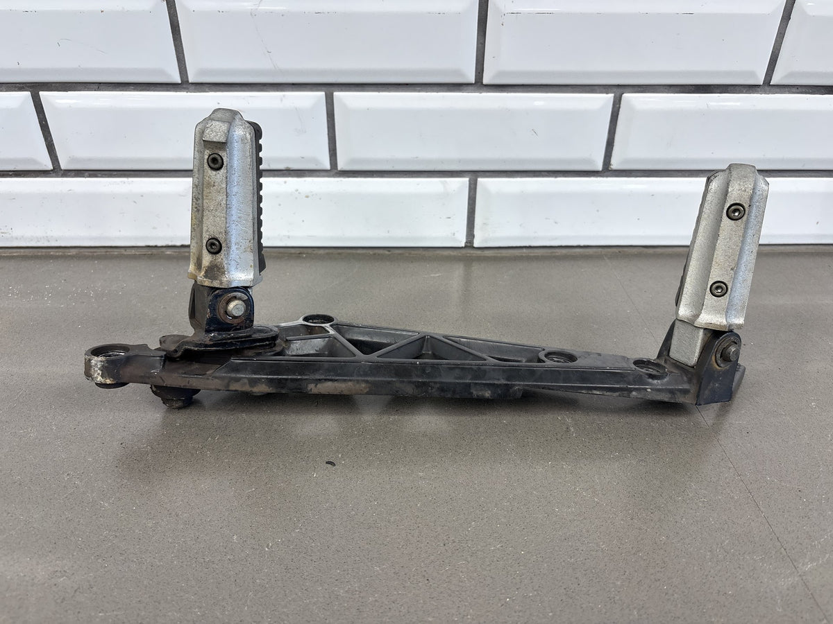 1983 Kawasaki GPZ750 ZX750A Left Rearset Foot Pegs Bracket OEM