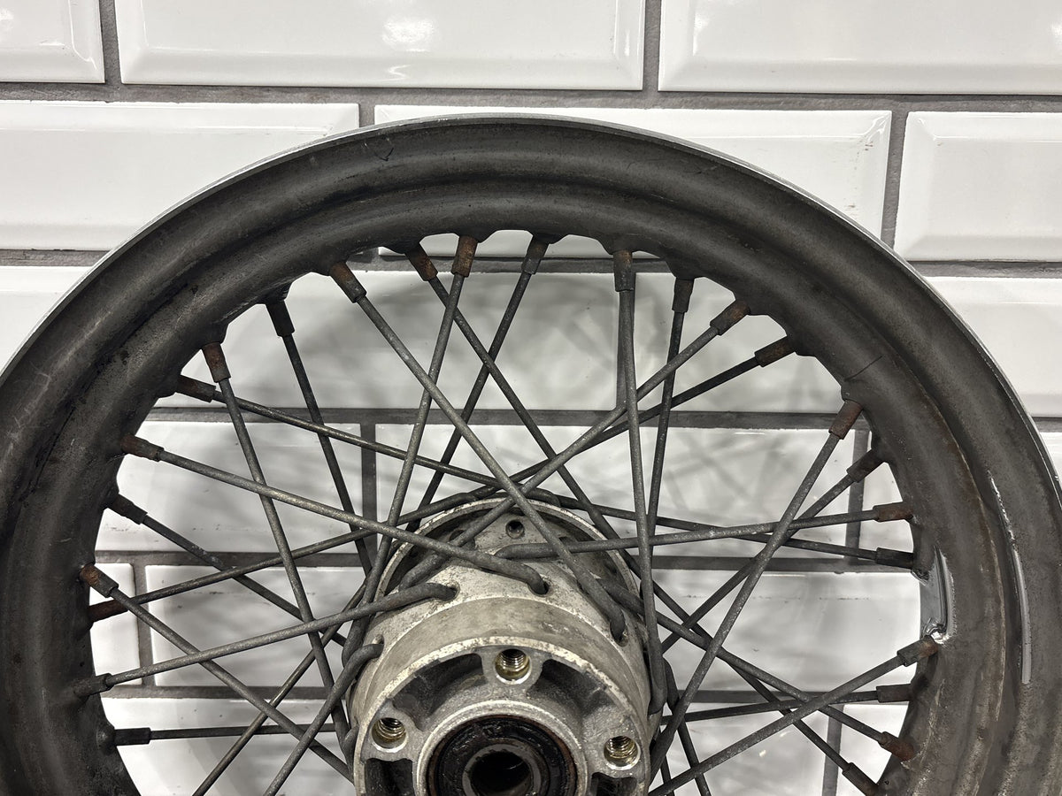 03-07 Harley Softail FL 03-05 FX Rear Wheel 16x3 40 Spoke Chrome 3/4" Axle OEM
