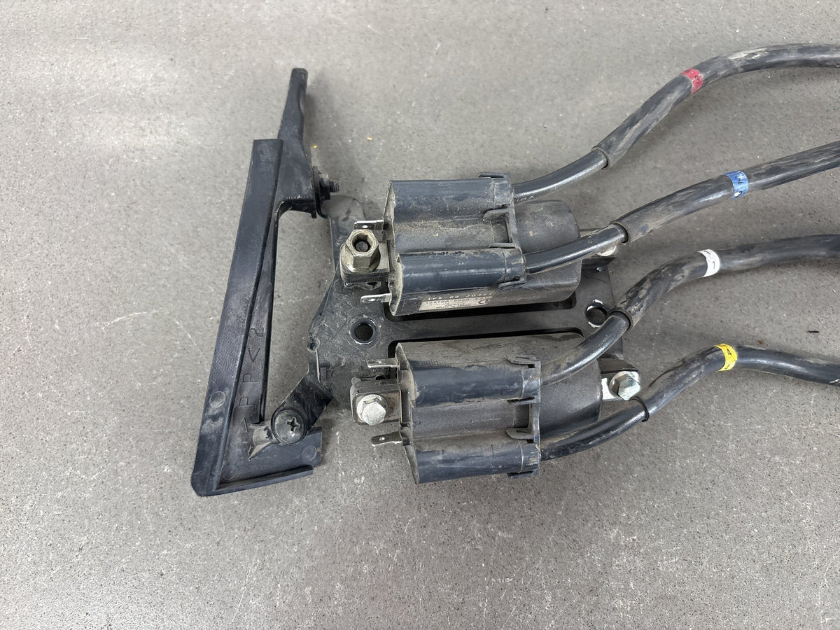 2006-2011 Yamaha FJR1300 Ignition Coils Pair Plug Caps Wires OEM 3P6-82310-00-00