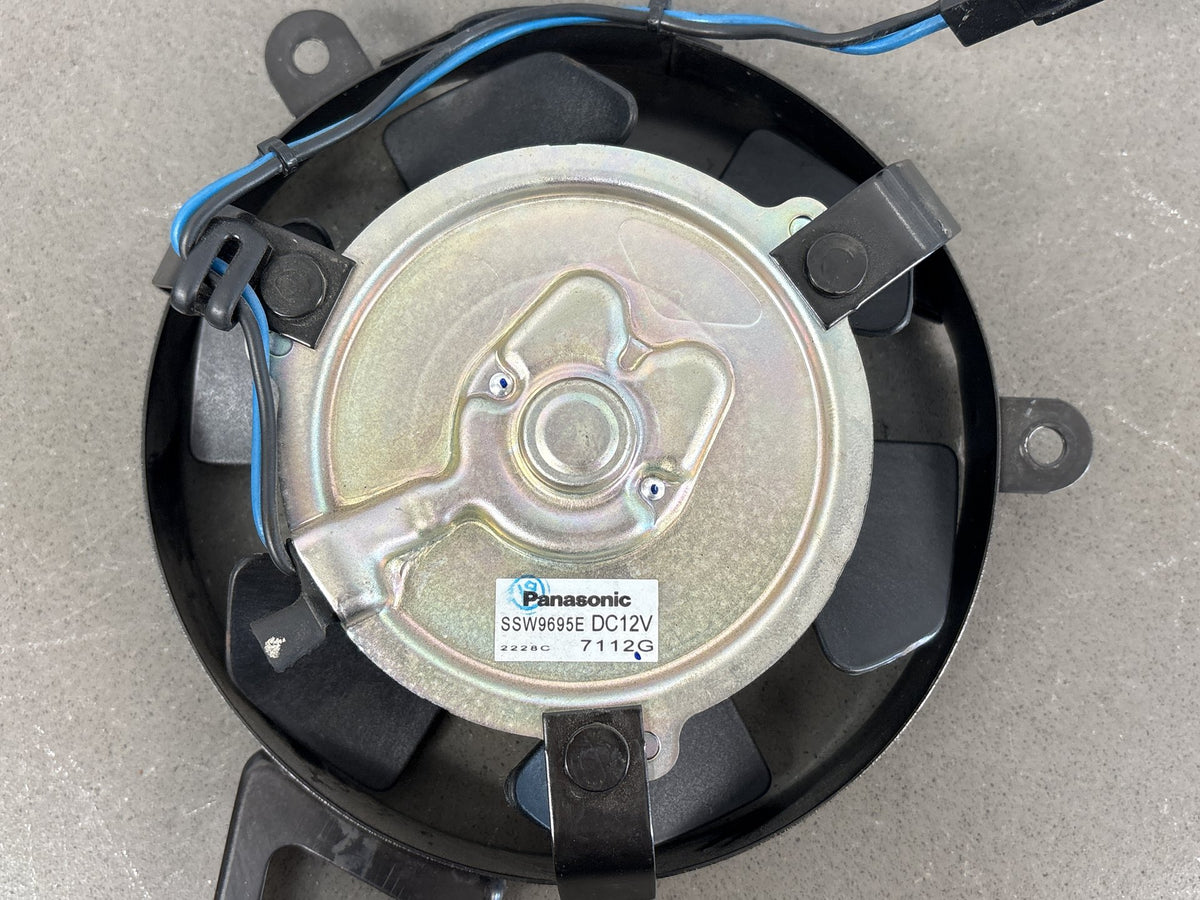1999-2007 Yamaha YZF600R 3K Mile Radiator Cooling Fan with Bracket Panasonic OEM