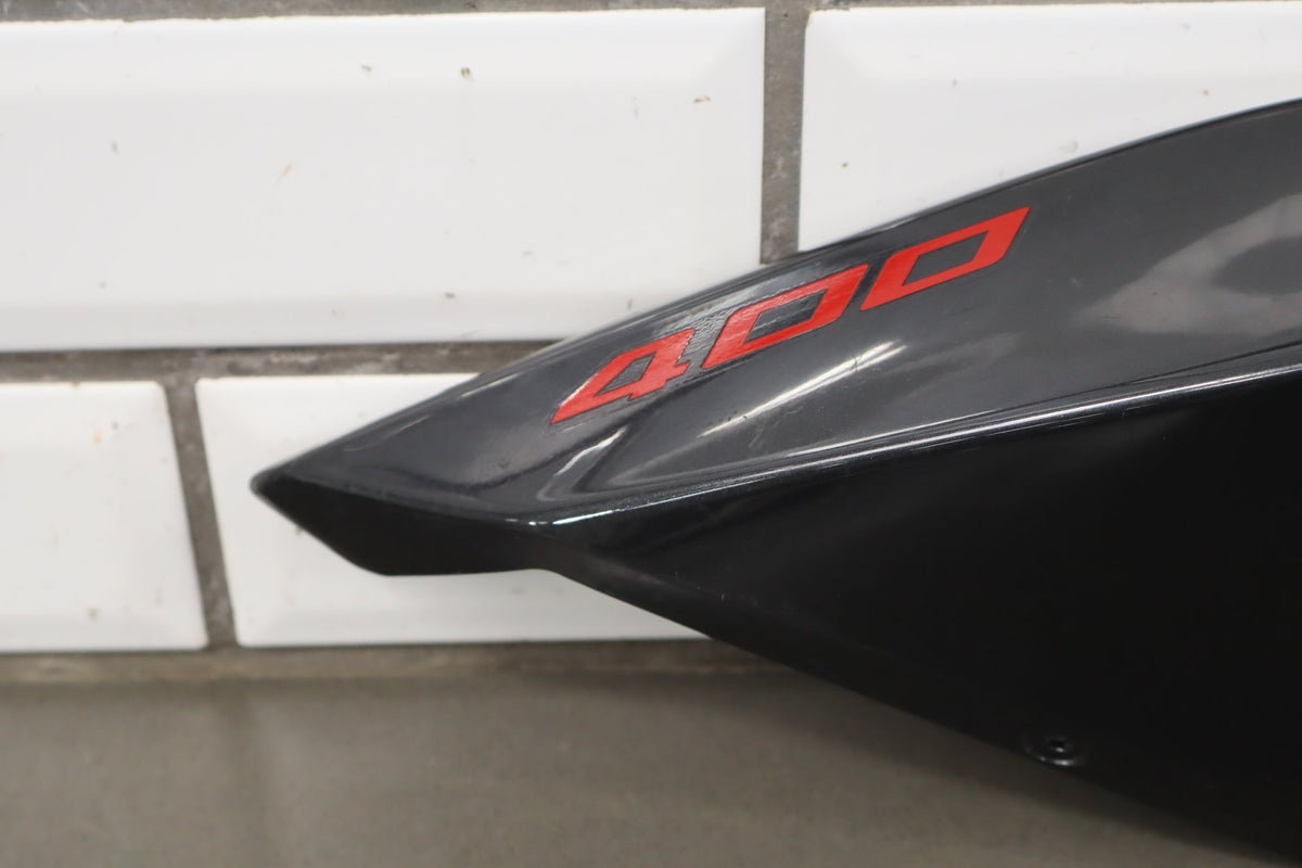 2018-2023 Kawasaki Ninja 400 Right Rear Tail Fairing Cowl Black OEM RH EX400