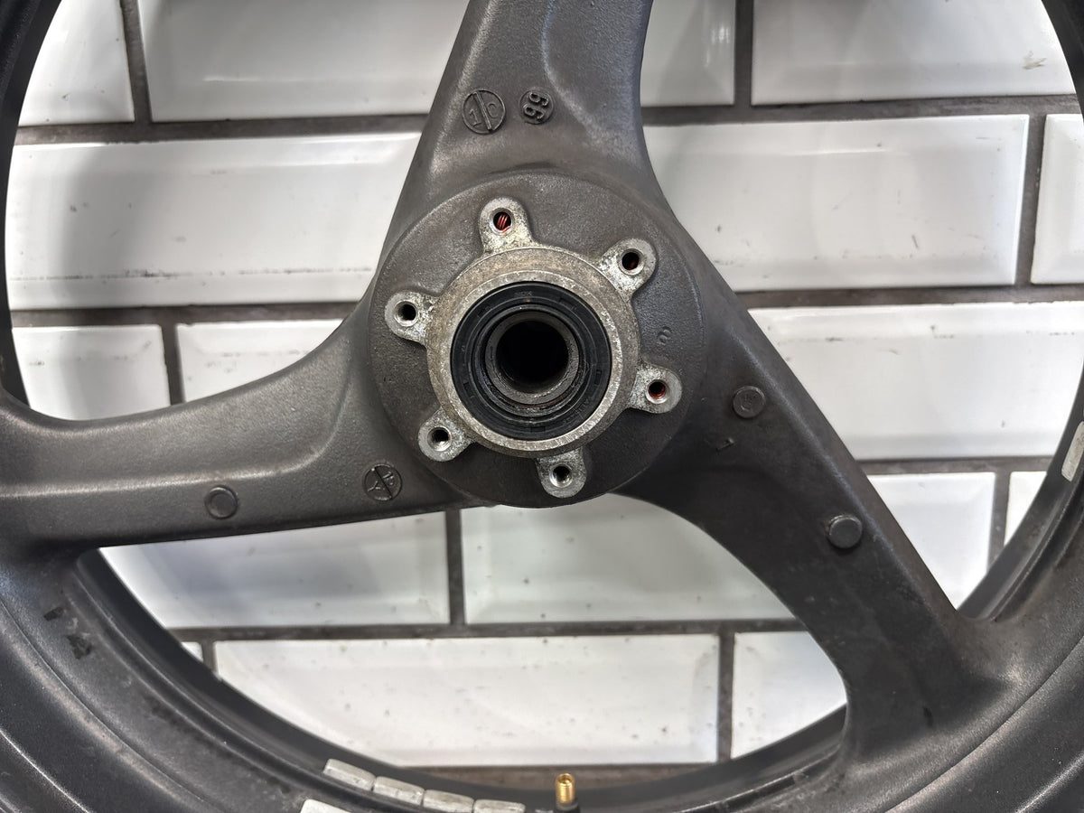 1998-2000 Honda Super Hawk VTR1000F Front Wheel Rim 17x3.50 OEM 44650-MBB-000
