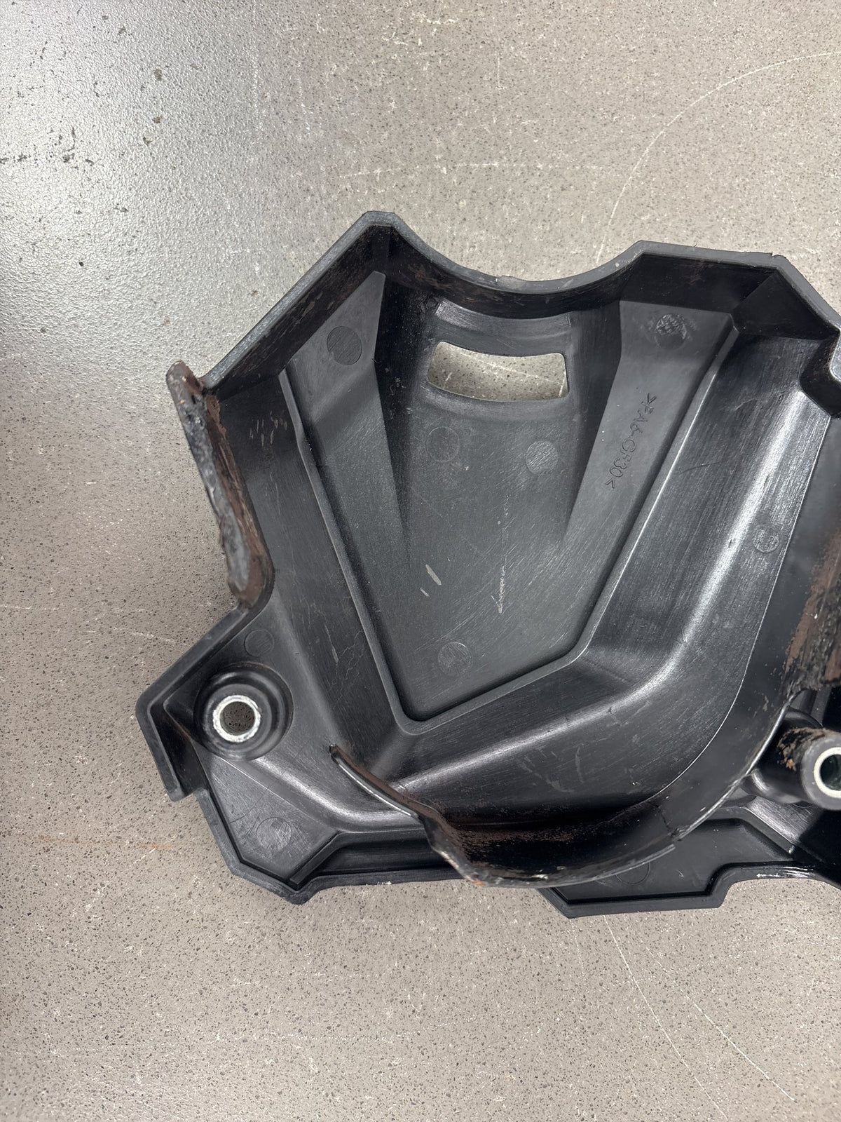 17-25 Kawasaki Ninja 650 EX650 Front Sprocket Cover (Black) 14026-0128