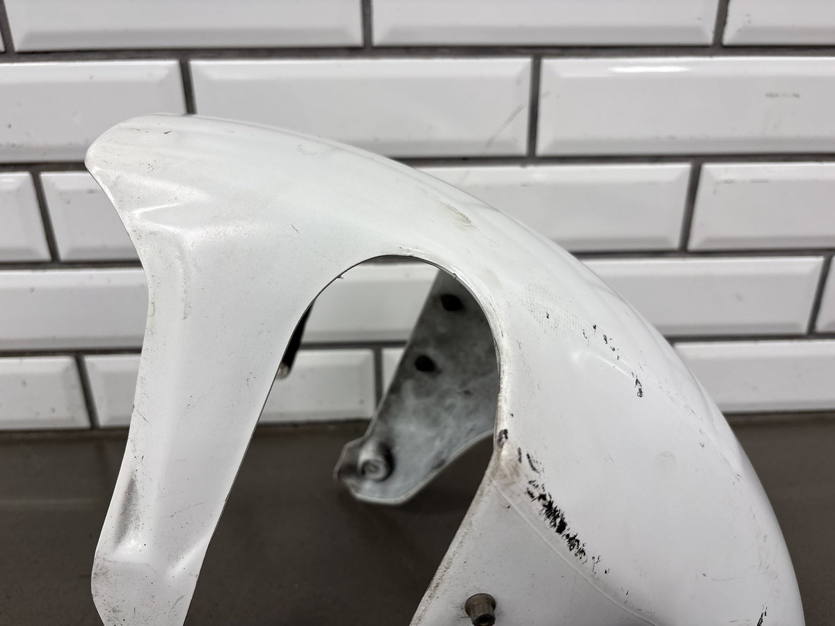 2004-2010 Aprilia RSV1000R Front Fender Mudguard White OEM