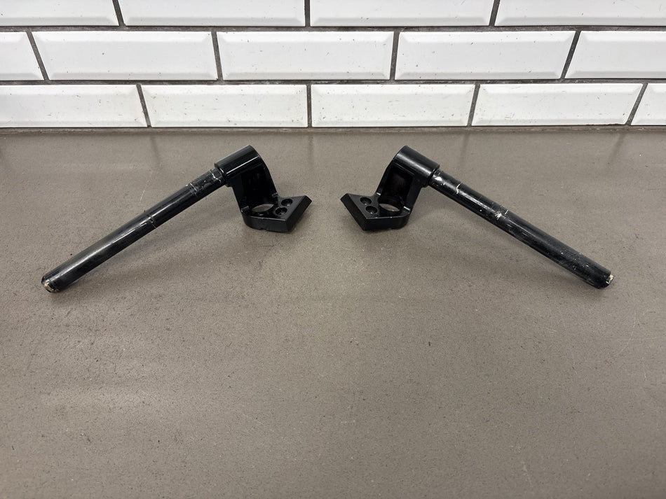1990-2000 Kawasaki ZX-11 ZX1100C ZX1100D Right Clip On Handlebar OEM 46003-1396