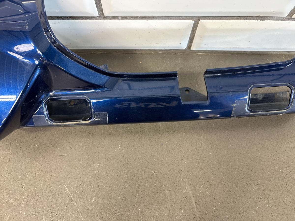 2006-2013 Yamaha FJR1300 Right Tail Side Cover Blue Cracked OEM 3P6-2472K
