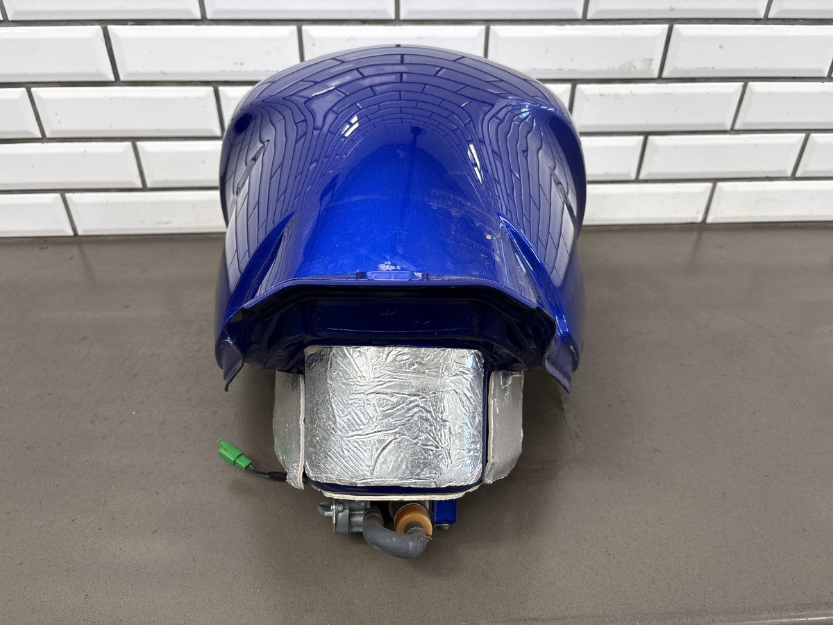 1999-2007 Yamaha YZF600R Fuel Gas Tank Blue Petcock Fuel Filter Scuffed OEM