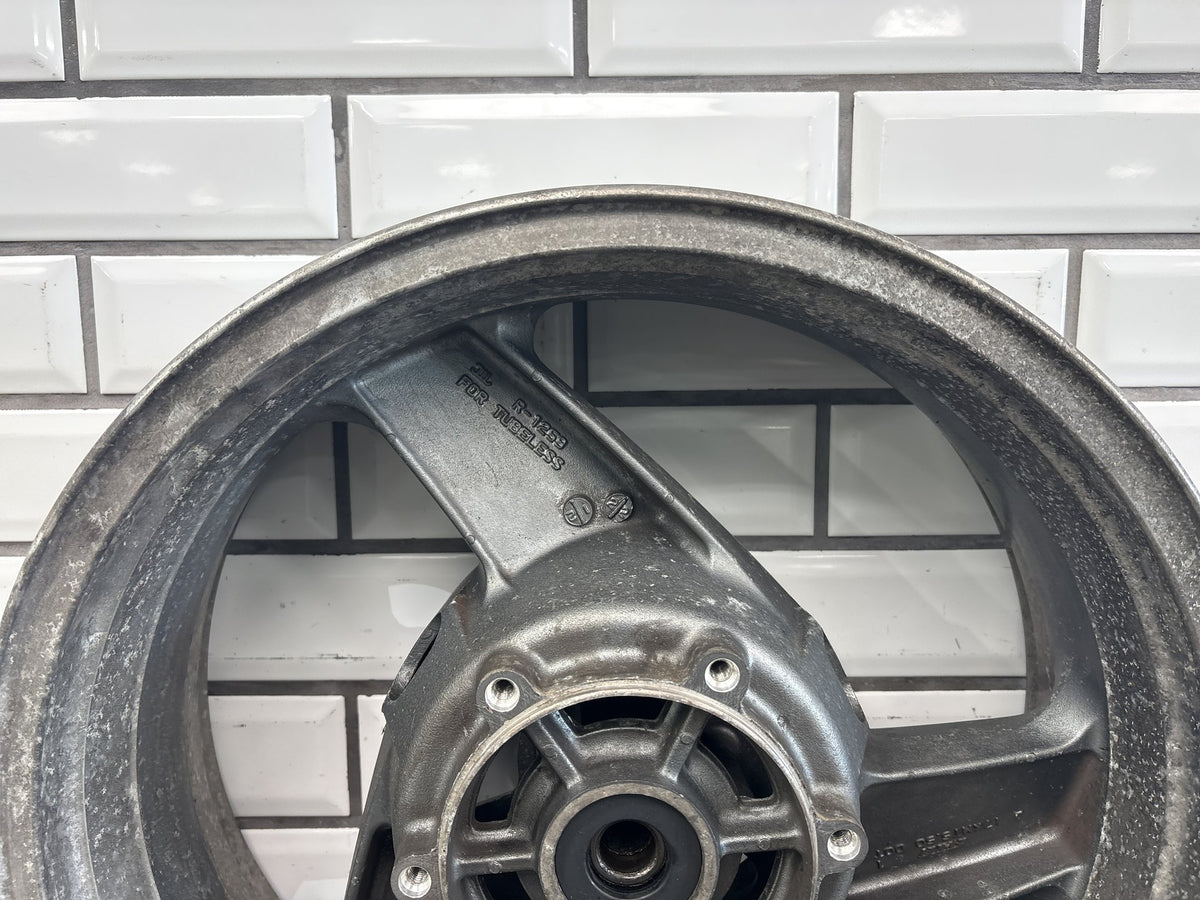 1990-1993 Kawasaki Ninja ZX-11 ZX1100C Rear Wheel Rim 17x5.50 OEM 41073-1464