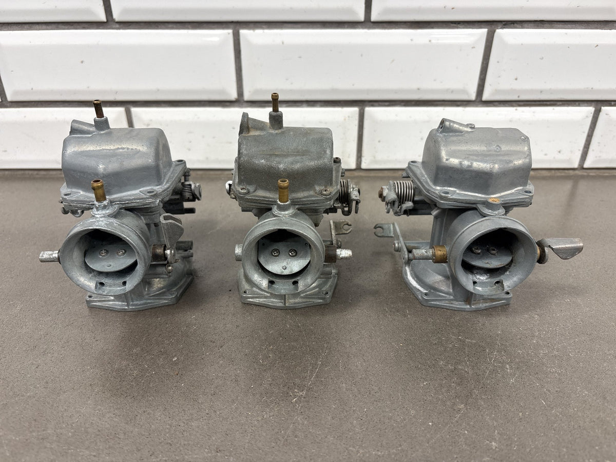 1971 Honda CL350 Carburetors Lot of 3 with Rebuild Parts OEM