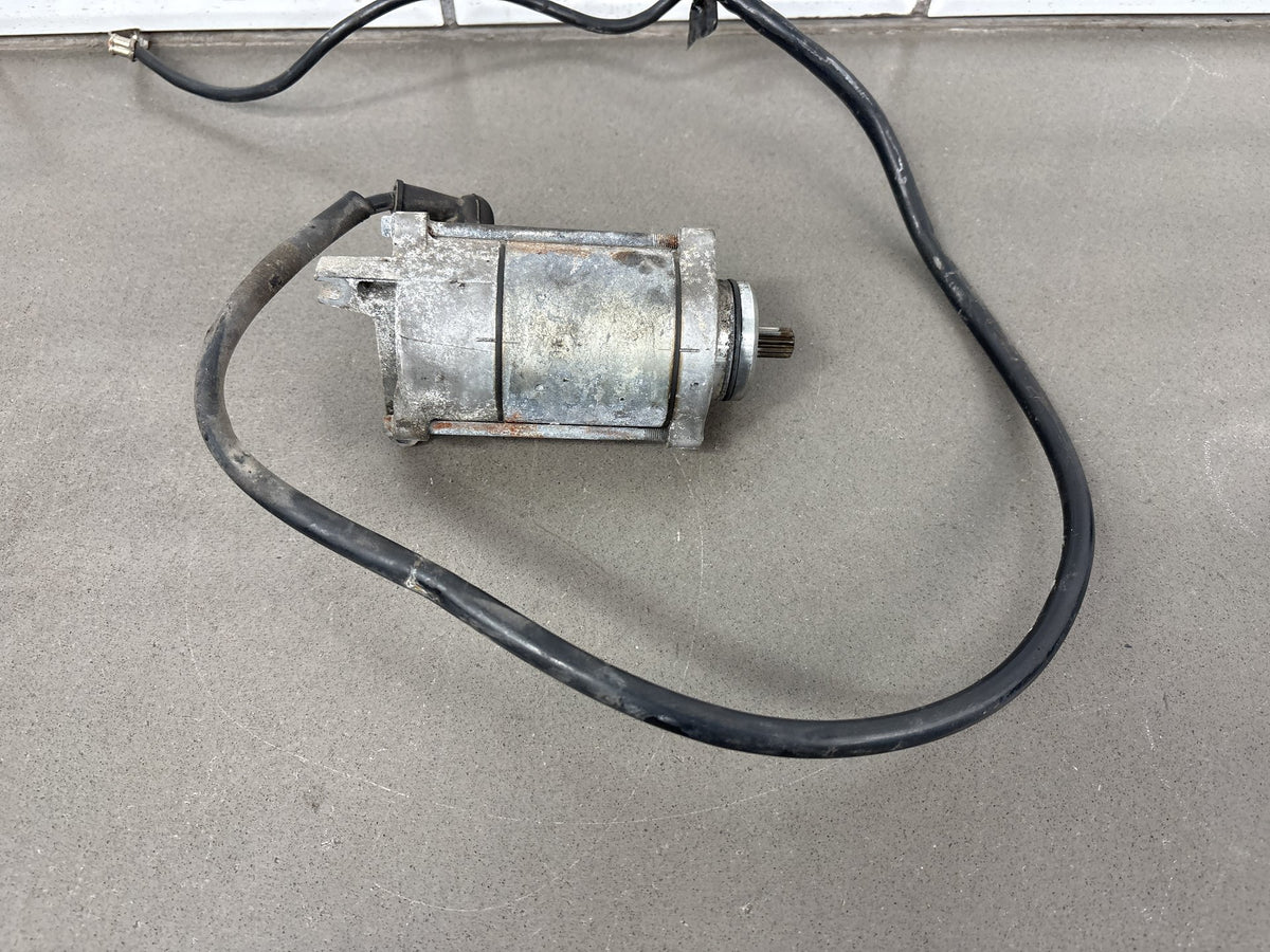2002 Honda Interceptor 800 VFR800 Starter Motor With Starter Cable OEM