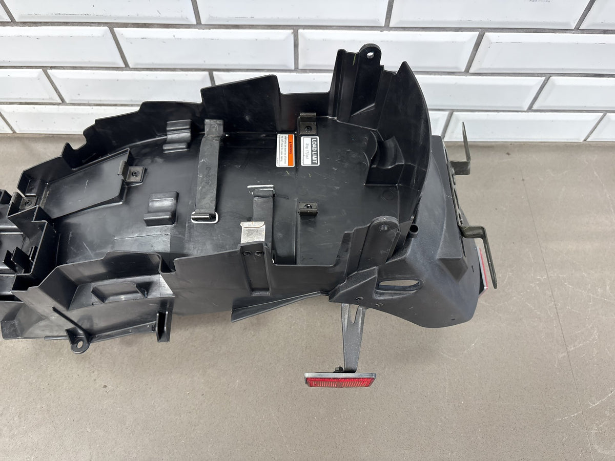 1999-2007 Yamaha YZF600R Rear Inner Fender Battery Tray Plate Bracket Black OEM