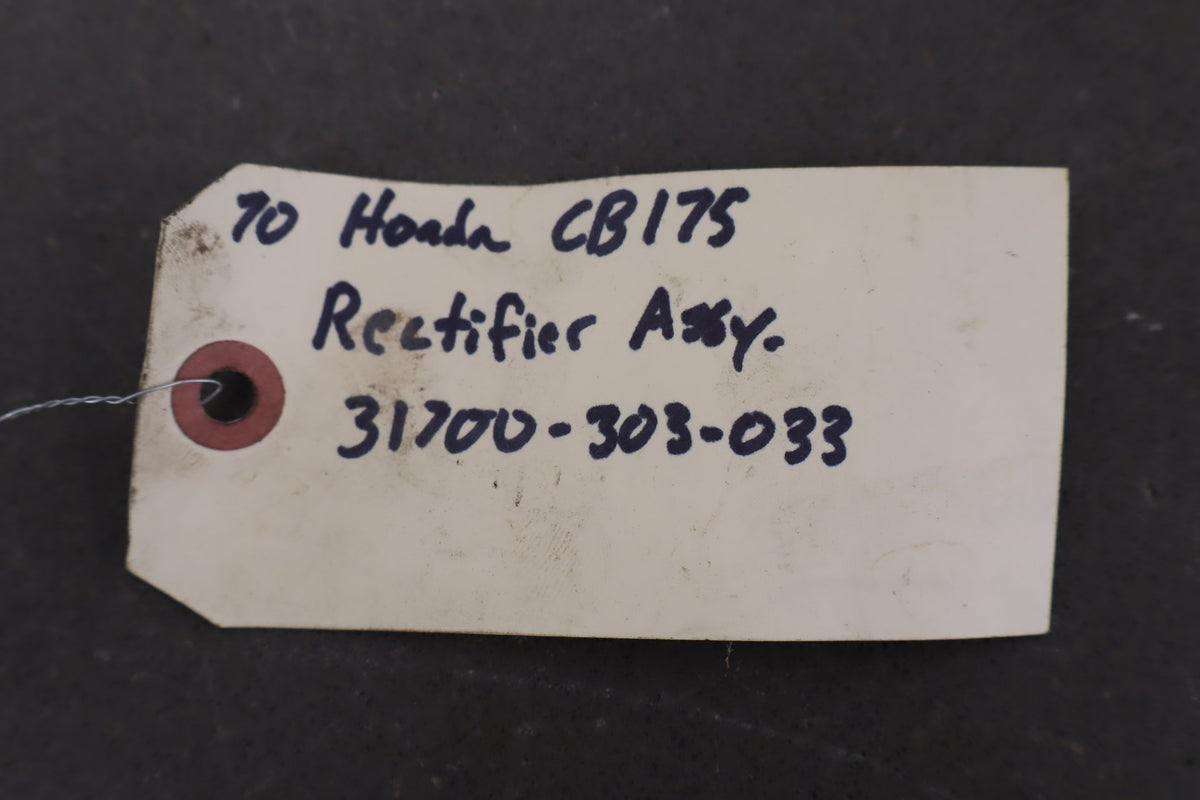 1970 Honda CB175 Rectifier Voltage Regulator OEM 31700-303-033 CL175