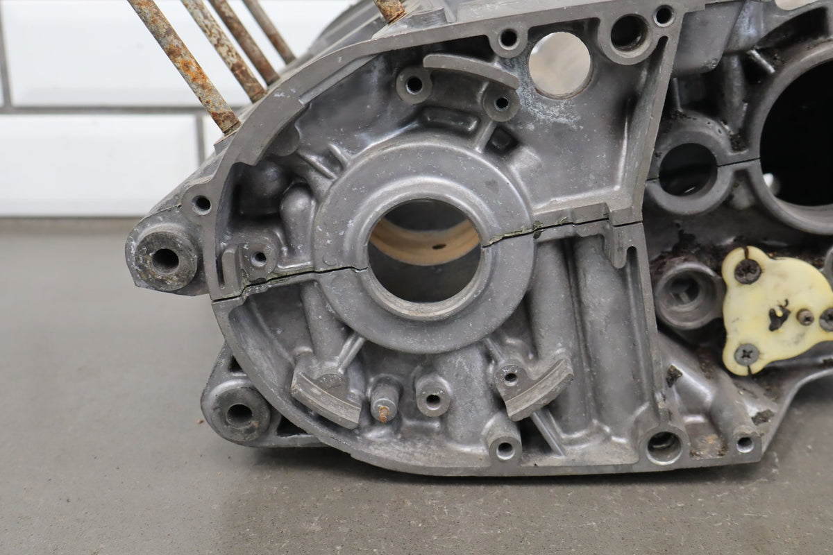 1972 Yamaha R5C 350 Crankcase Assembly Pair Left/Right OEM