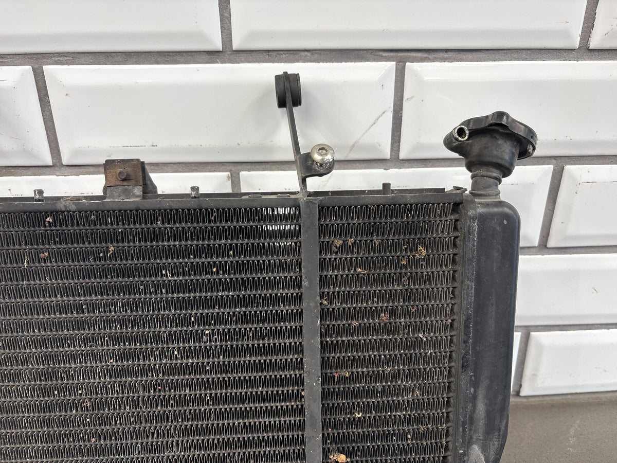 2005-2010 Triumph Sprint ST 1050 Radiator Assembly with Cooling Fan