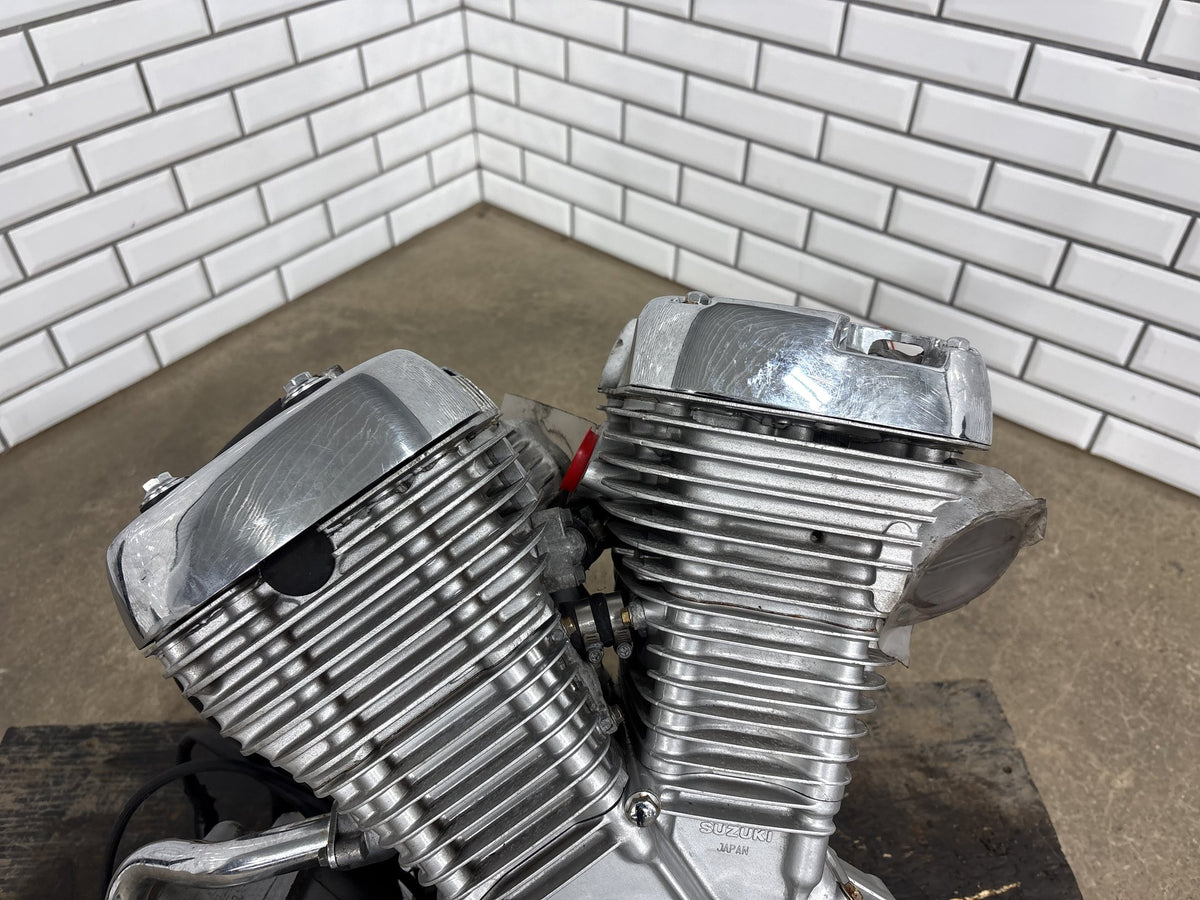 1992-09 Suzuki VS800 S50 Intruder Engine Assembly OEM 6000 Miles Complete