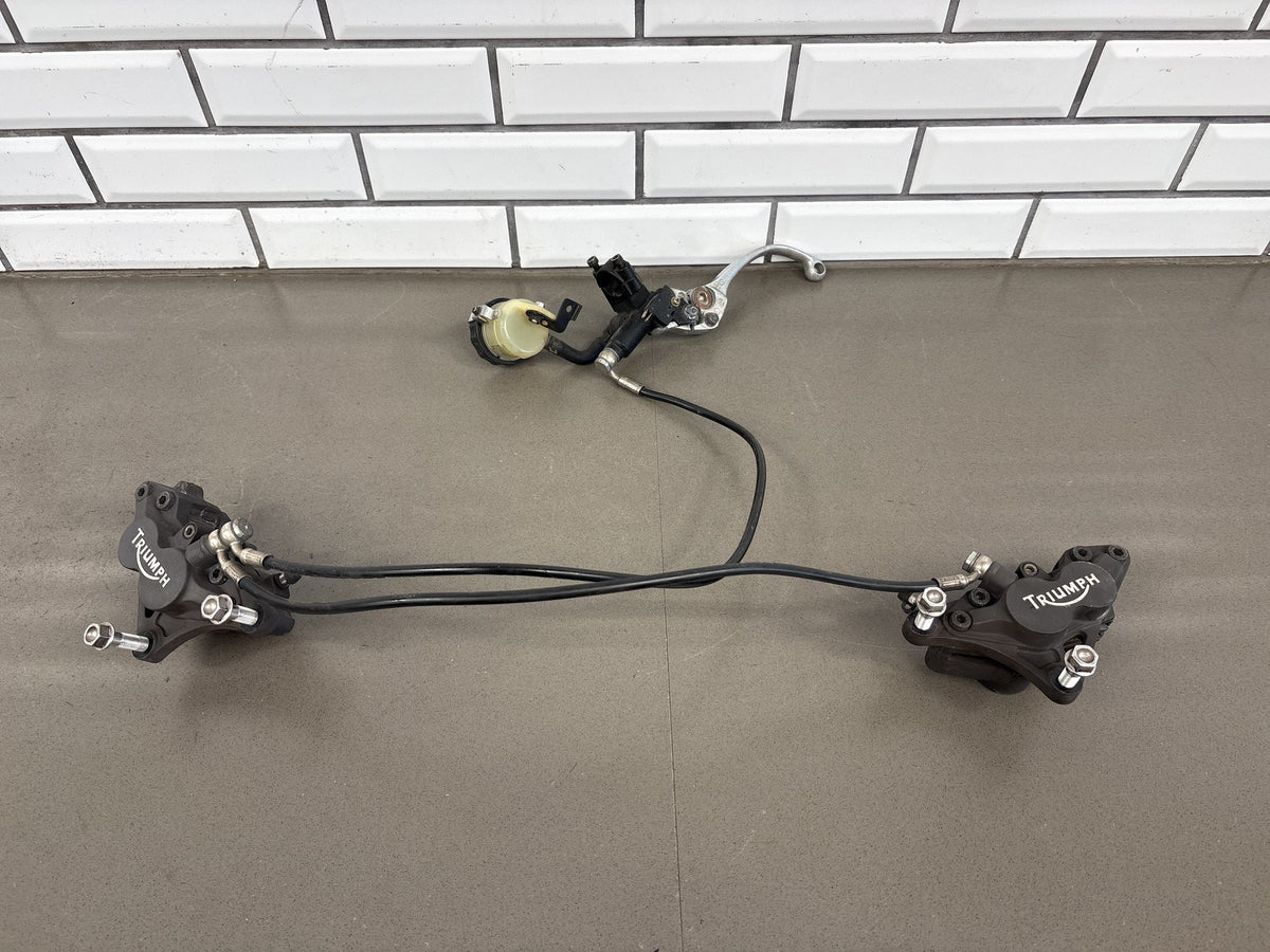 2005-2010 Triumph Sprint ST 1050 Front Brake Master Cylinder/Calipers With Lines