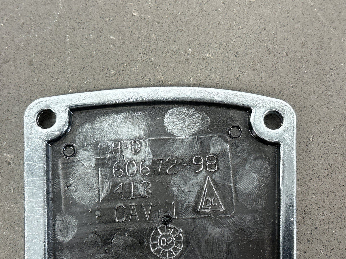 99-06 Harley Road King FLHR FLHRCI Primary Inspection Cover Chrome OEM 60670-85A
