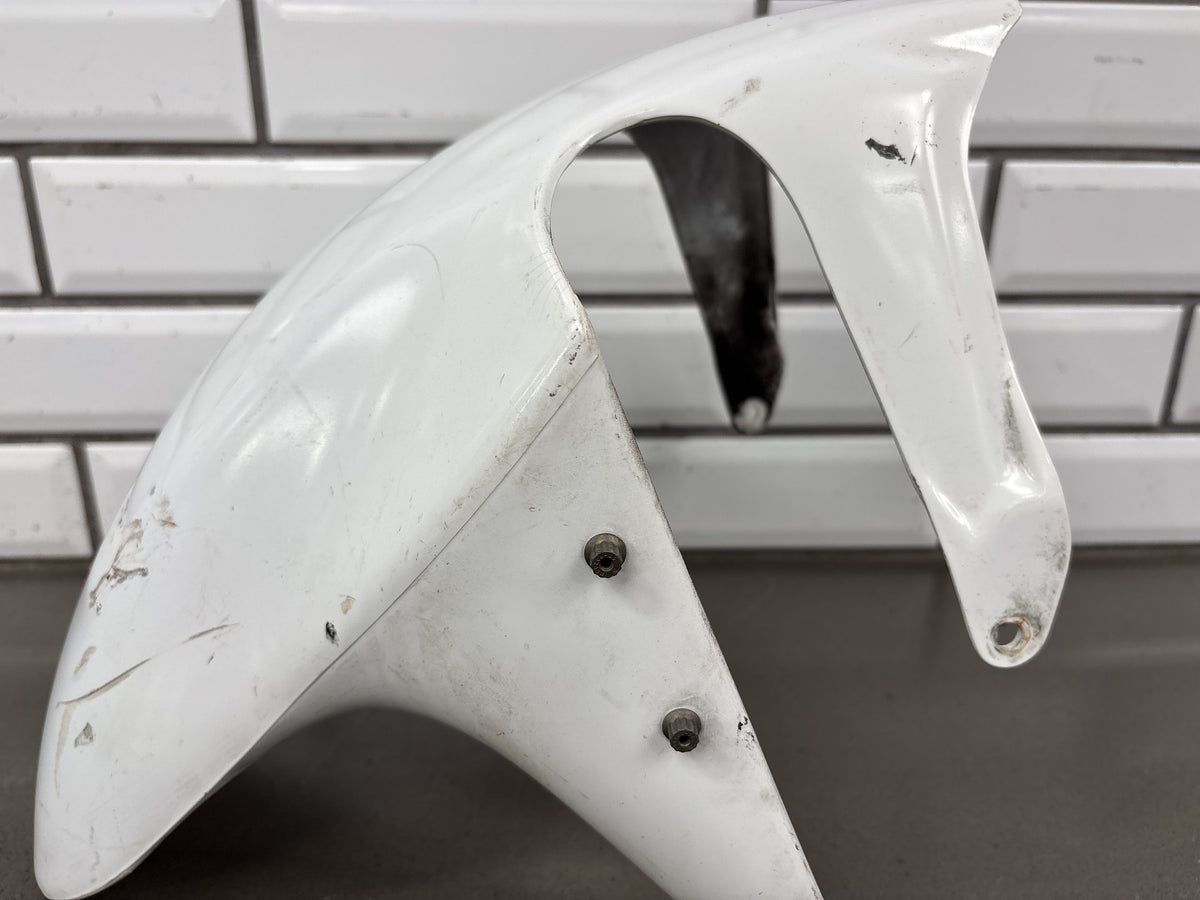 2004-2010 Aprilia RSV1000R Front Fender Mudguard White OEM