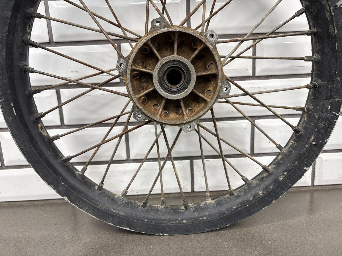 2000-2007 Suzuki DRZ400E DRZ400 Rear Wheel 18 x 2.15 Rim Hub Spokes OEM