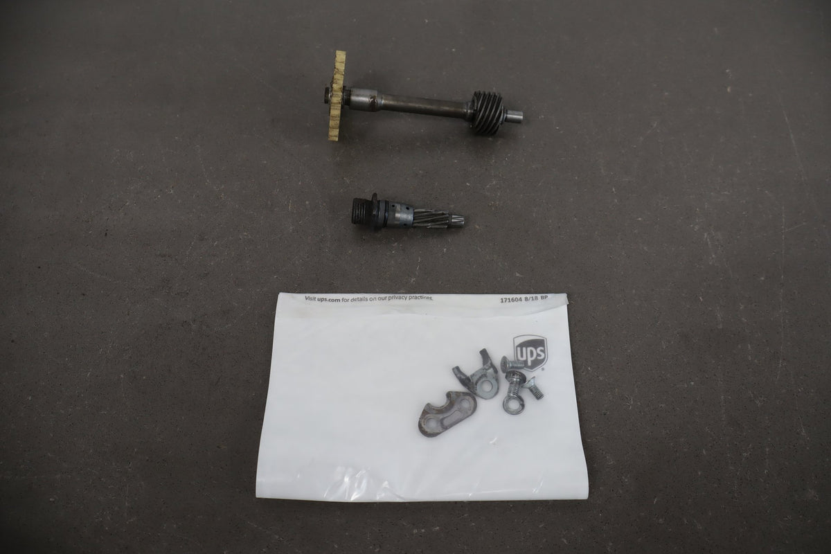1972-1973 Yamaha R5C 350 Tachometer Drive Assembly Complete Set OEM