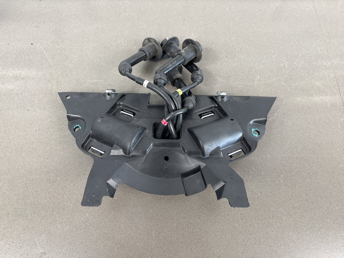 1999-2007 Yamaha YZF600R Ignition Coil Set Plug Wires Caps Holder Tray OEM