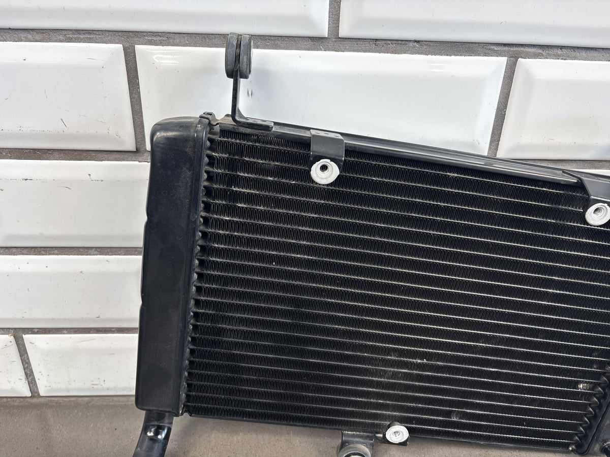 1999-2007 Yamaha YZF600R 3K Mile Radiator With Cap Engine Cooling Black OEM