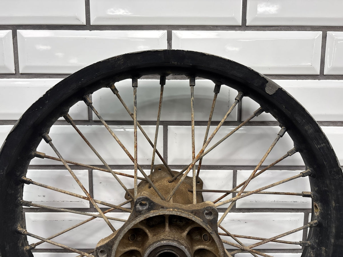 2000-2007 Suzuki DRZ400E DRZ400 Rear Wheel 18 x 2.15 Rim Hub Spokes OEM