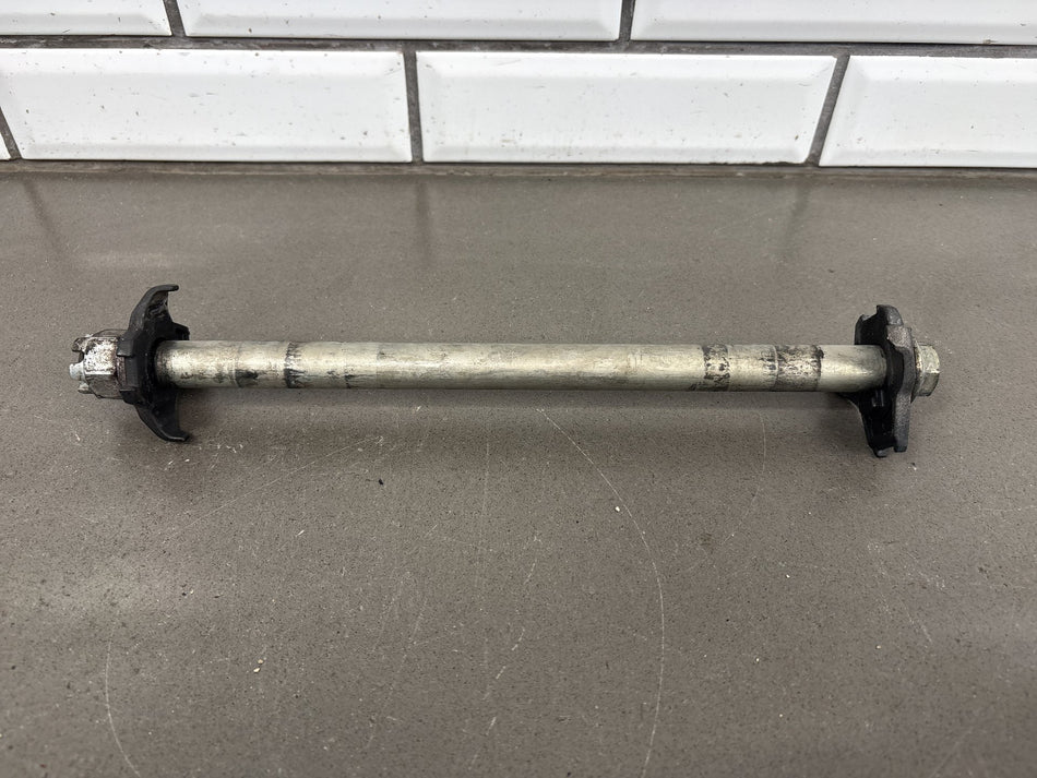 17-25 Kawasaki Ninja 650 EX650 Rear Axle With Chain Adjusters 41068-0617