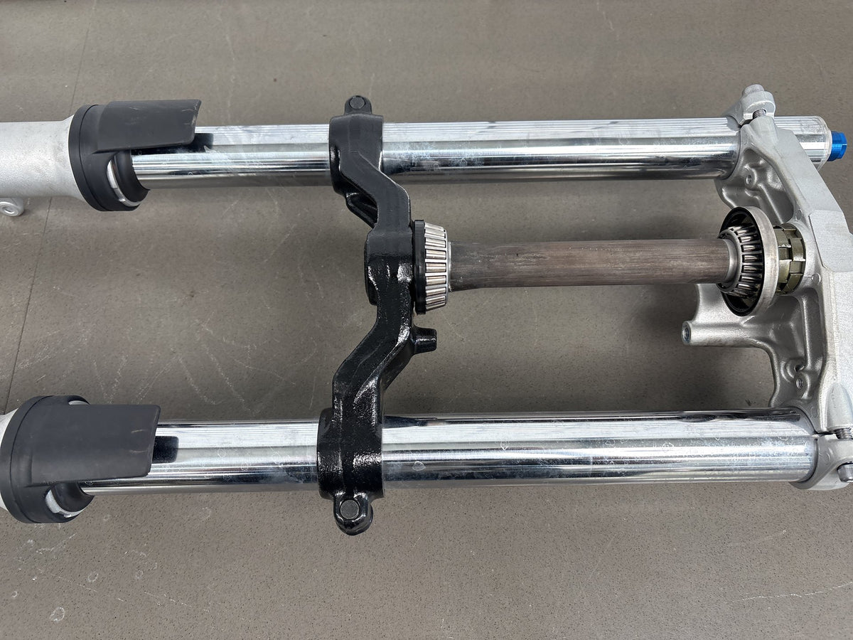 1999-2007 Yamaha YZF600R Front Forks Pair W Upper & Lower Triple Tree OEM