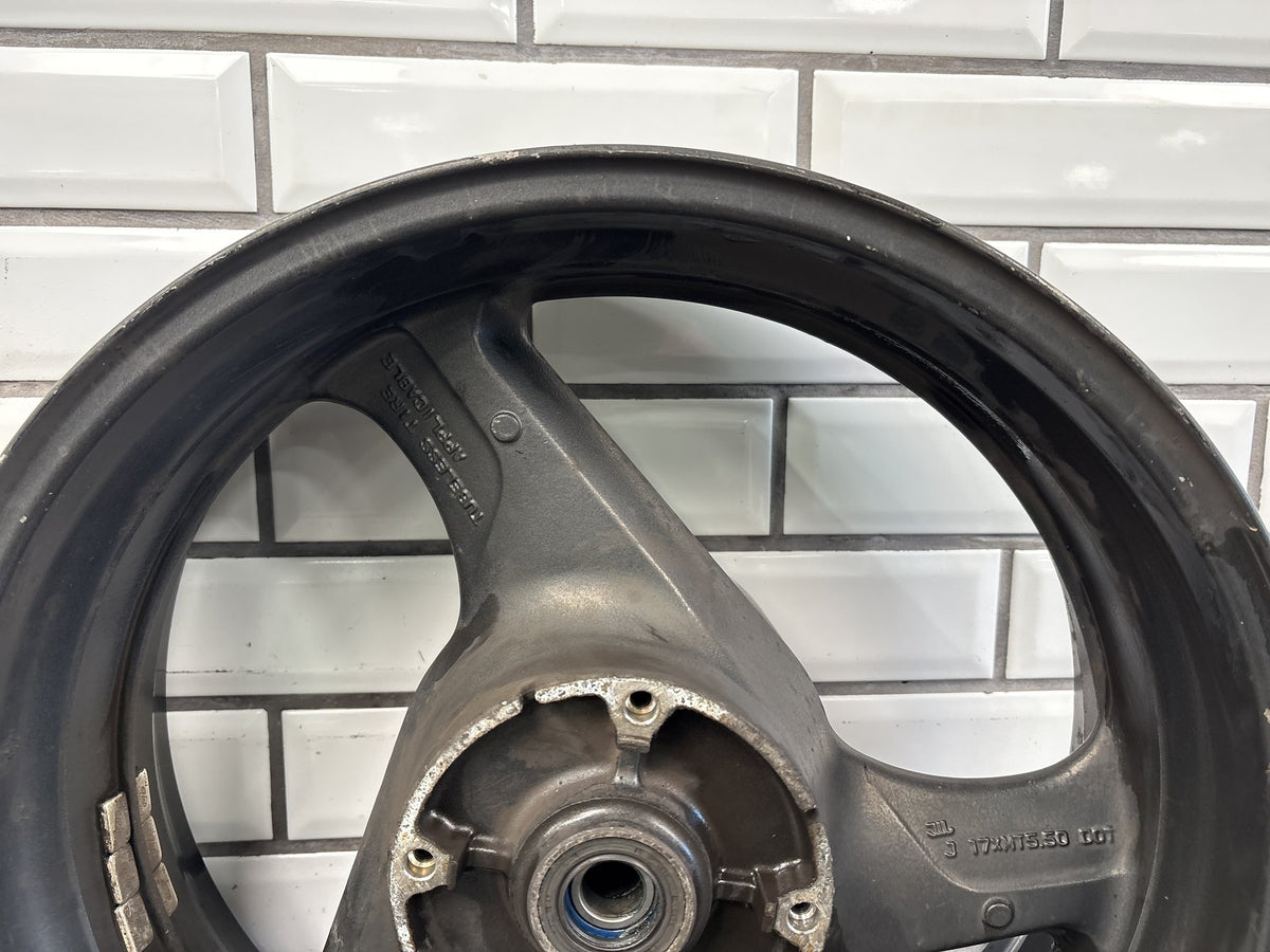 1998-2005 Honda Super Hawk VTR1000F Rear Wheel Rim 17x5.50 OEM 42650-MBB-000