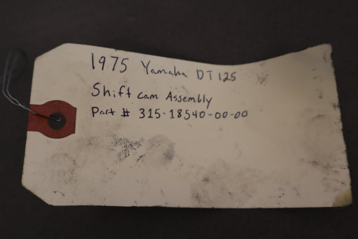 1974-1981 Yamaha DT125 Shift Cam Assembly 315-18540-00-00