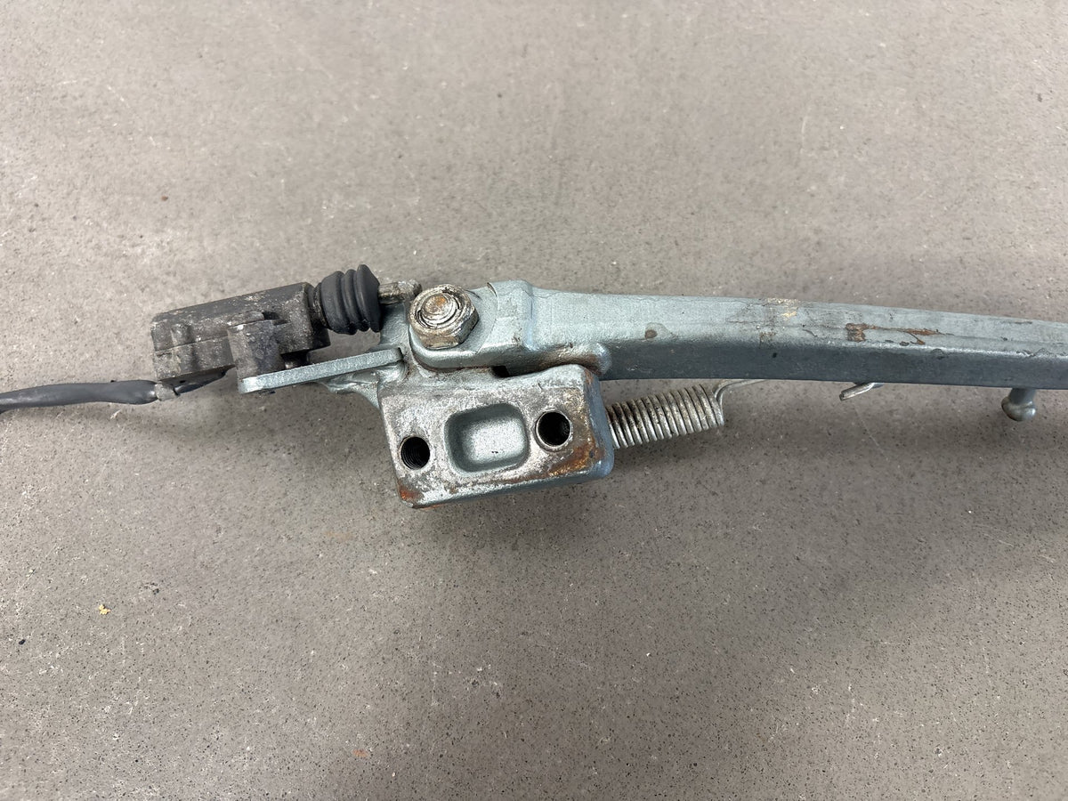 1990-1993 Kawasaki ZX-11 ZX1100C Kickstand Bracket Switch Gray OEM 34024-1249